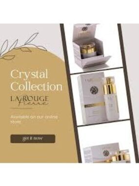 La Rouge Pierre Crystal Illuminating Eye Serum & Essence of Pearl Day Cream Set